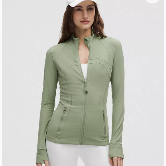 Lululemon NWT Define Jacket Nulu size 8 Desert Green - Picture 11 of 15